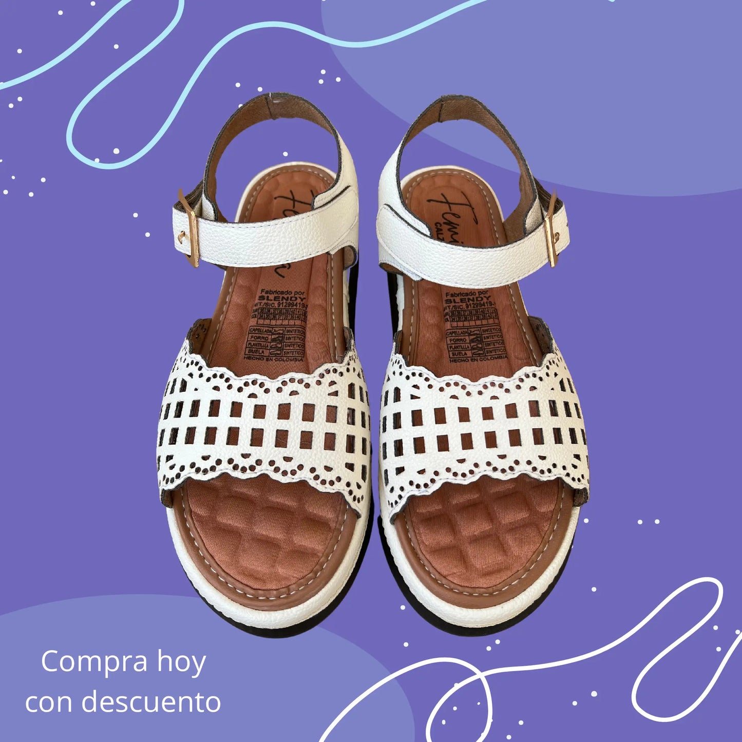 Sandalias confort - Andrea